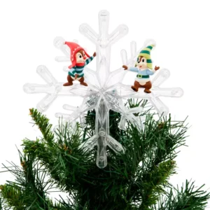 Chip 'n Dale Light-Up Holiday Tree Topper