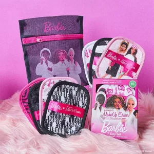 Sephora X Kohl’s — The Original MakeUp Eraser Barbie 7-Day Set Reusable Makeup Wipes