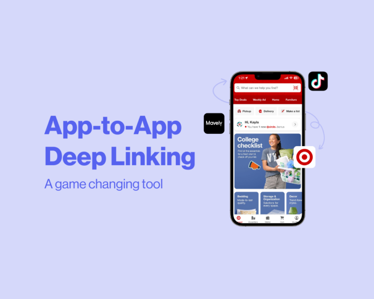 App-to-app deep linking with Mavely