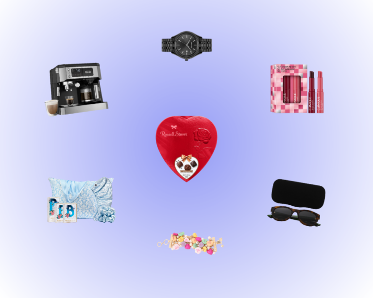 Image collage for Valentine's Day gift guide