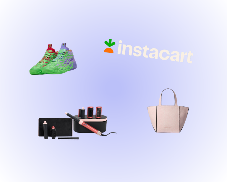 Collage of featured items in gift guide